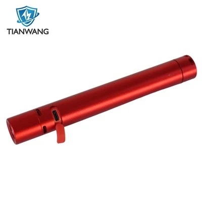 Lanterna de atordoamento de autodefesa tática com alarme da porta